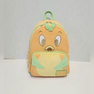 Disney Parks Loungefly ORANGE BIRD Corduroy Mini Backpack - NWT
